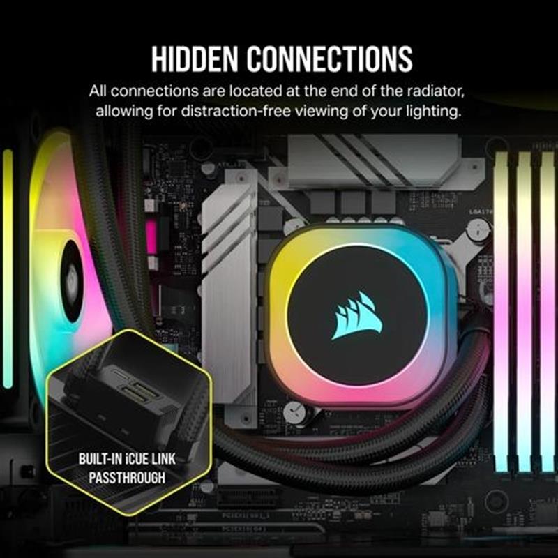 iCUE LINK H115i RGB AIO 280mm Liq Cooler