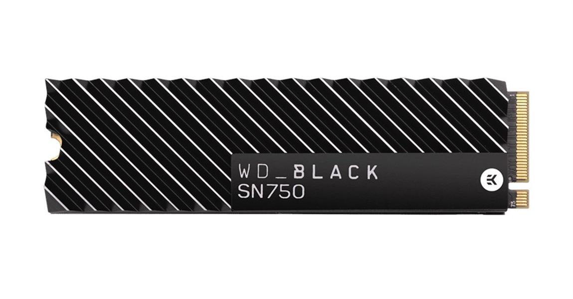 WD Black SSD SN750 Gaming NVMe 500GB M 2