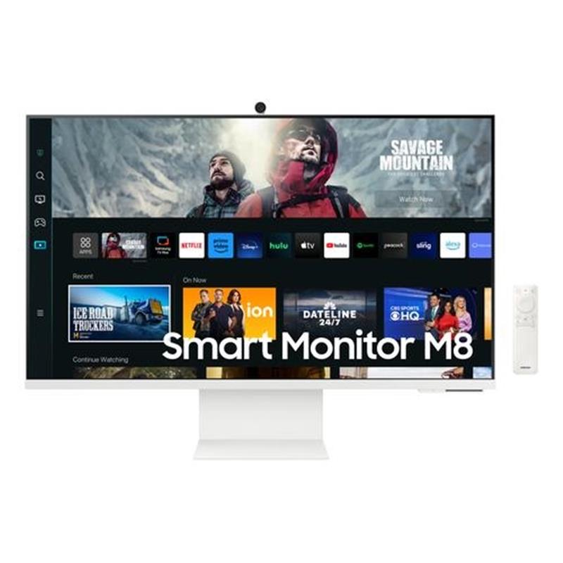 Samsung Smart Monitor M8 S32CM801UU computer monitor 81 3 cm 32 3840 x 2160 Pixels 4K Ultra HD LED Wit