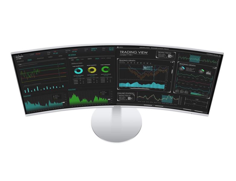 Samsung Curved QLED Monitor 34 inch LC34J791WTU