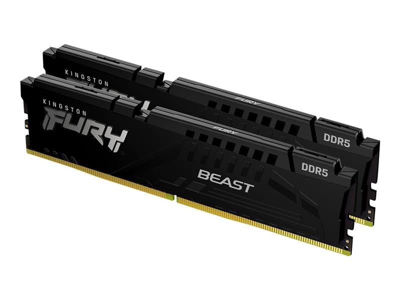 Kingston Technology FURY Beast geheugenmodule 64 GB 2 x 32 GB DDR5 5200 MHz