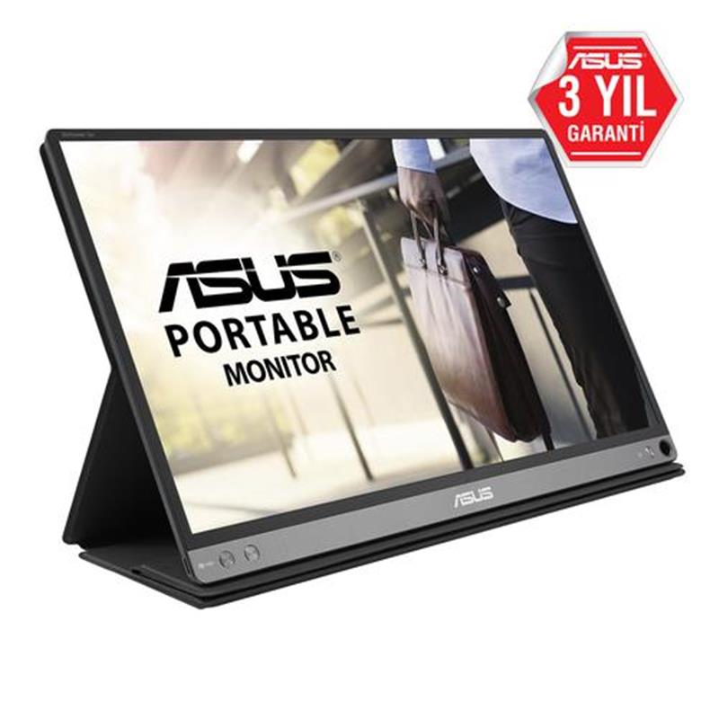 ASUS MB16AP computer monitor 39,6 cm (15.6"") 1920 x 1080 Pixels Full HD Flat Glans Grijs