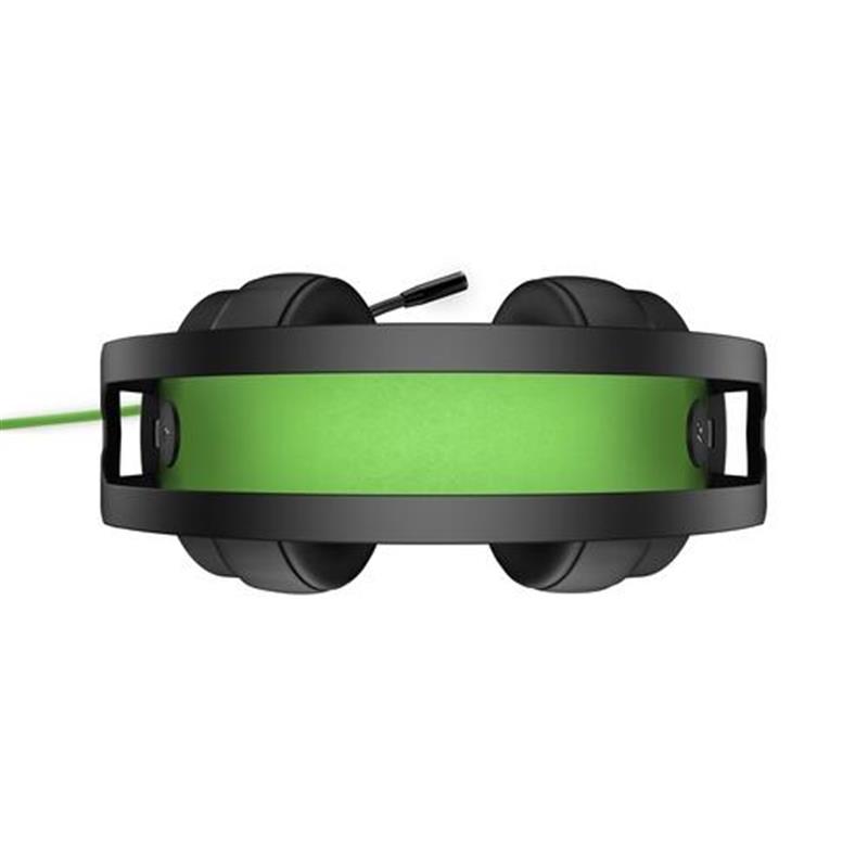 HP 600 Headset Bedraad Hoofdband Gamen Zwart, Groen