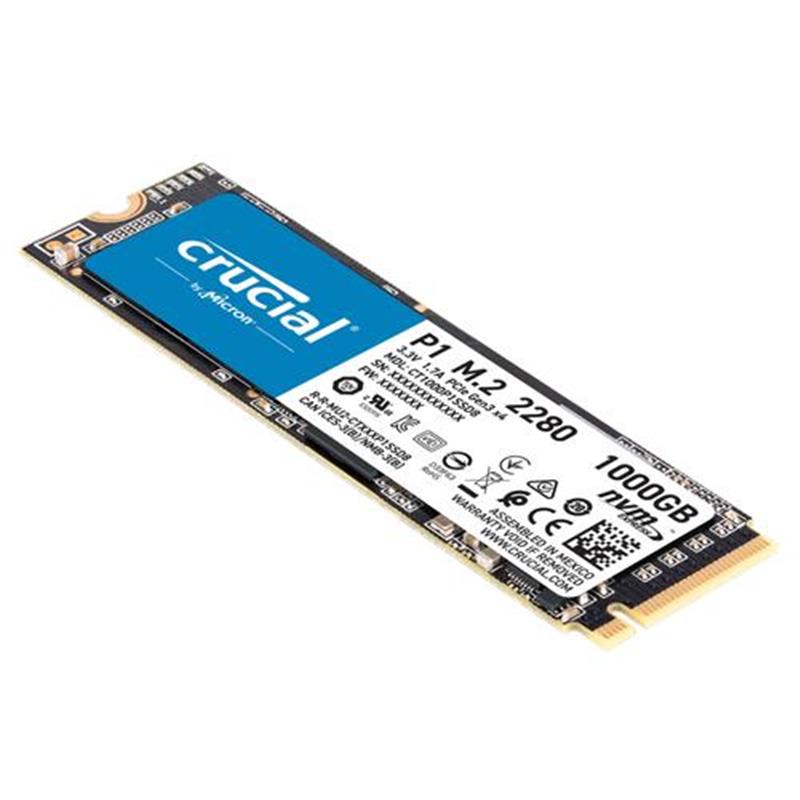 Crucial P1 M 2 1000 GB PCI Express 3 0 NVMe