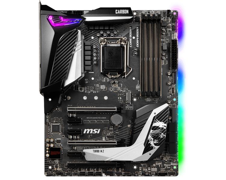 MSI MPG Z390 GAMING PRO CARBON LGA 1151 (Socket H4) ATX Intel Z390