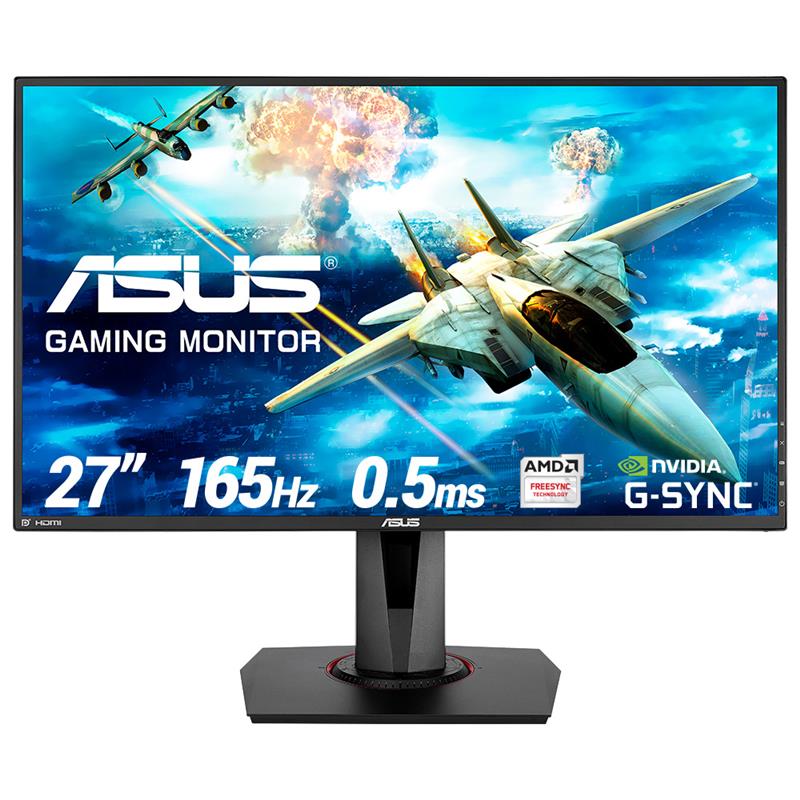 ASUS VG278QR computer monitor 68,6 cm (27"") 1920 x 1080 Pixels Full HD LED Flat Mat Zwart