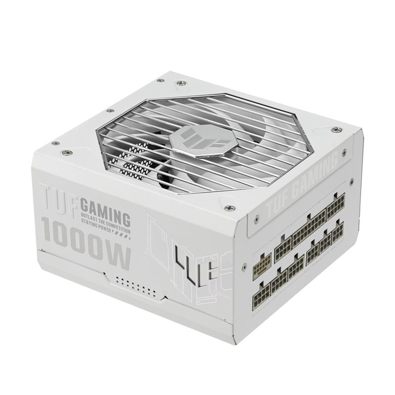 ASUS TUF Gaming 1000W Gold White Edition power supply unit 20+4 pin ATX ATX Wit