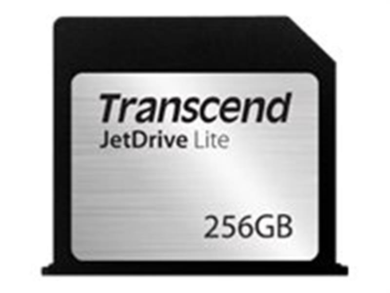 Transcend JetDrive tm Lite 130 for Mac 256GB CompactFlash 95 55Mb s Black