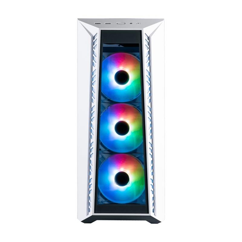 Cooler Master MasterBox 520 white ATX Midi-Tower Edge-to-Edge transparent window