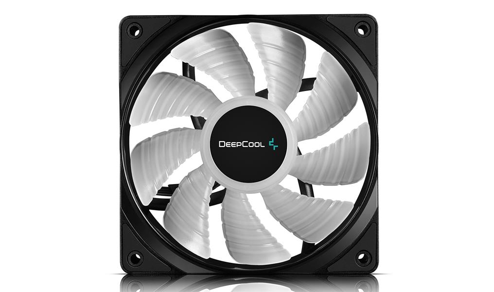 DeepCool RF120M-5 in 1 Computer behuizing Ventilator 12 cm Zwart, Doorschijnend 5 stuk(s)