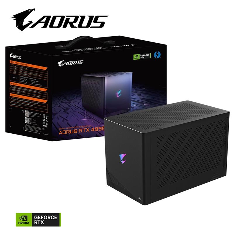 Gigabyte AORUS RTX 4090 GAMING BOX GeForce RTX 4090 Zwart