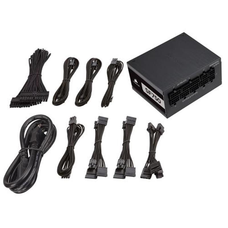 Corsair SF750 power supply unit 750 W 24-pin ATX SFX Zwart