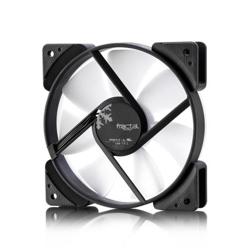 Fractal Design Prisma SL-12 Computer behuizing Ventilator 12 cm Zwart Wit