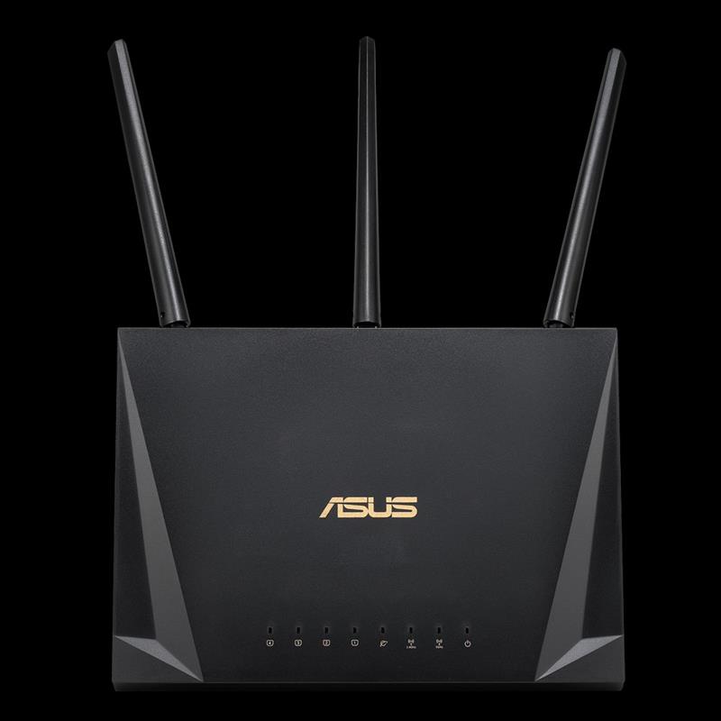 ASUS RT-AC85P draadloze router Dual-band (2.4 GHz / 5 GHz) Gigabit Ethernet Zwart