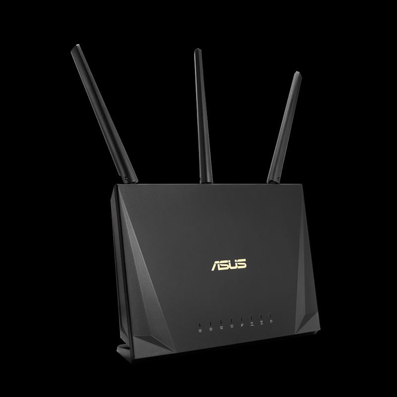 ASUS RT-AC85P draadloze router Dual-band (2.4 GHz / 5 GHz) Gigabit Ethernet Zwart