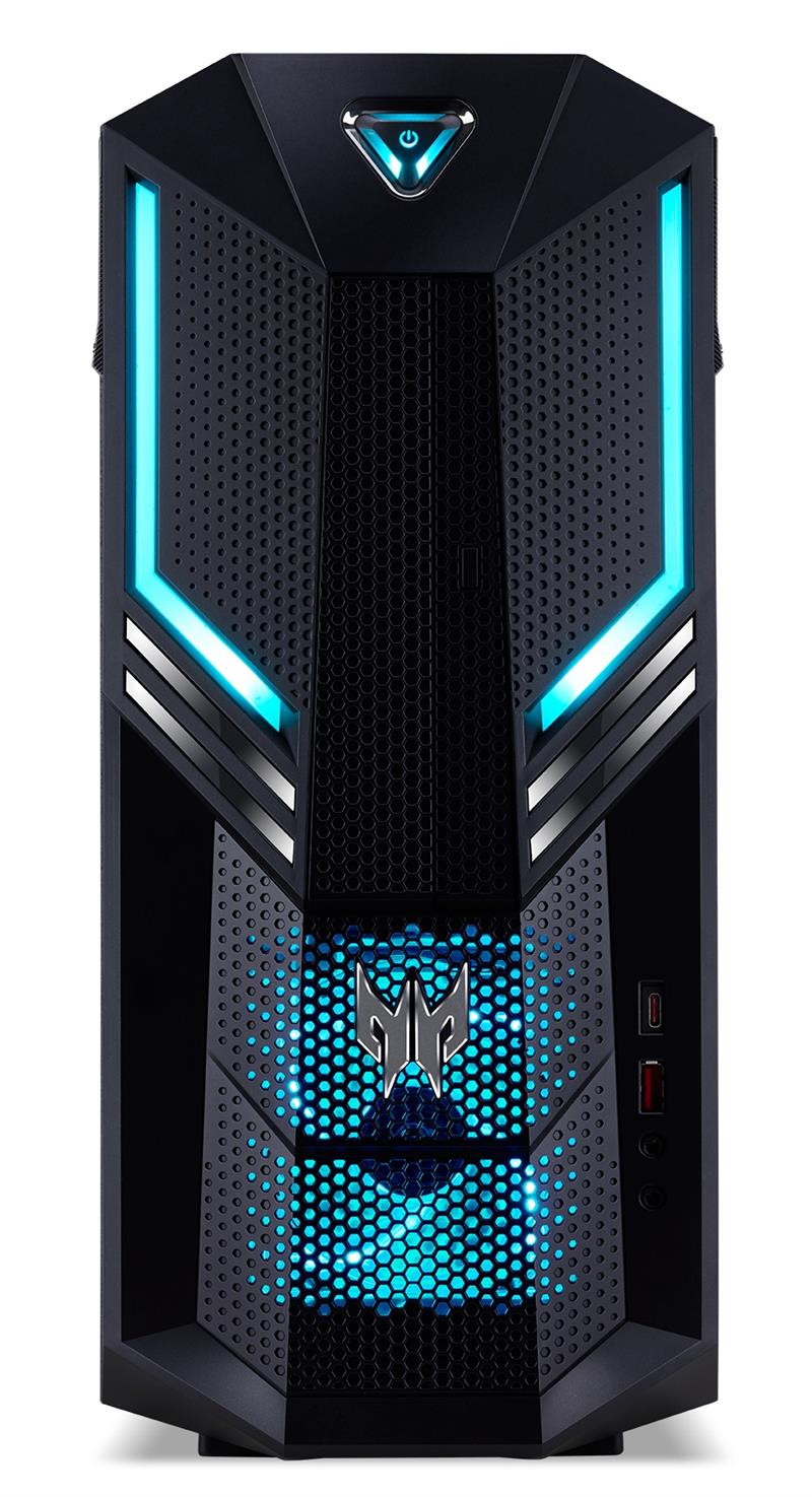 Acer Predator 600 I72070-02 Intel® Core™ i7 i7-9700 16 GB DDR4-SDRAM 1,51 TB HDD+SSD NVIDIA® GeForce RTX™ 2070 Windows 10 Home Desktop PC Zwart