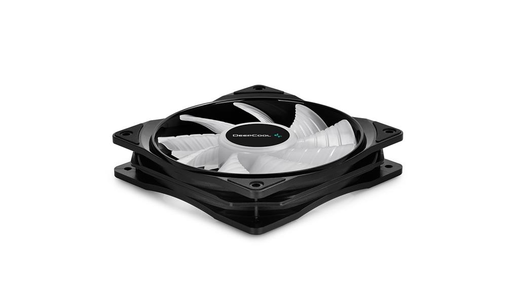 DeepCool RF120B Computer behuizing Ventilator 12 cm Zwart, Doorschijnend 1 stuk(s)