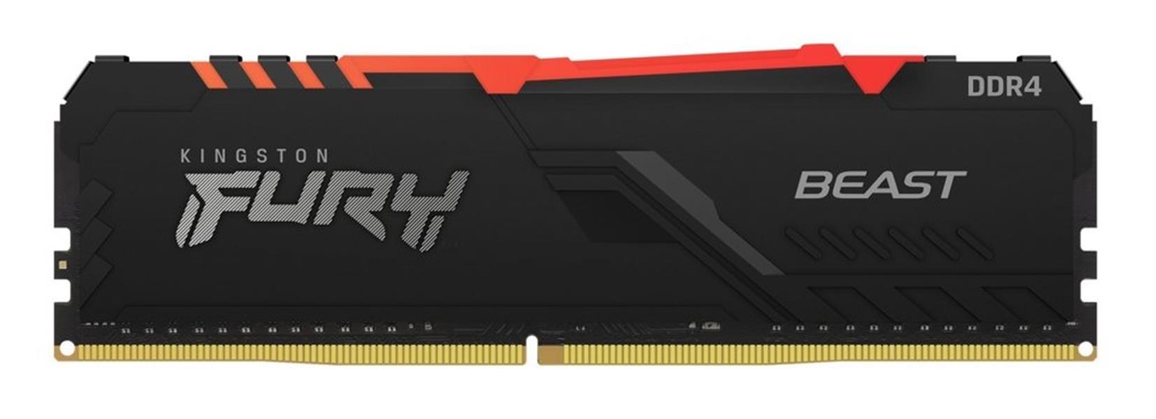 MEM Kingston FURY Beast 32GB DDR4 2666 MHz DIMM / RGB