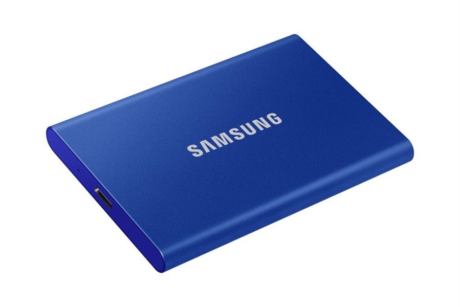 Samsung Portable SSD T7 2000 GB Blauw