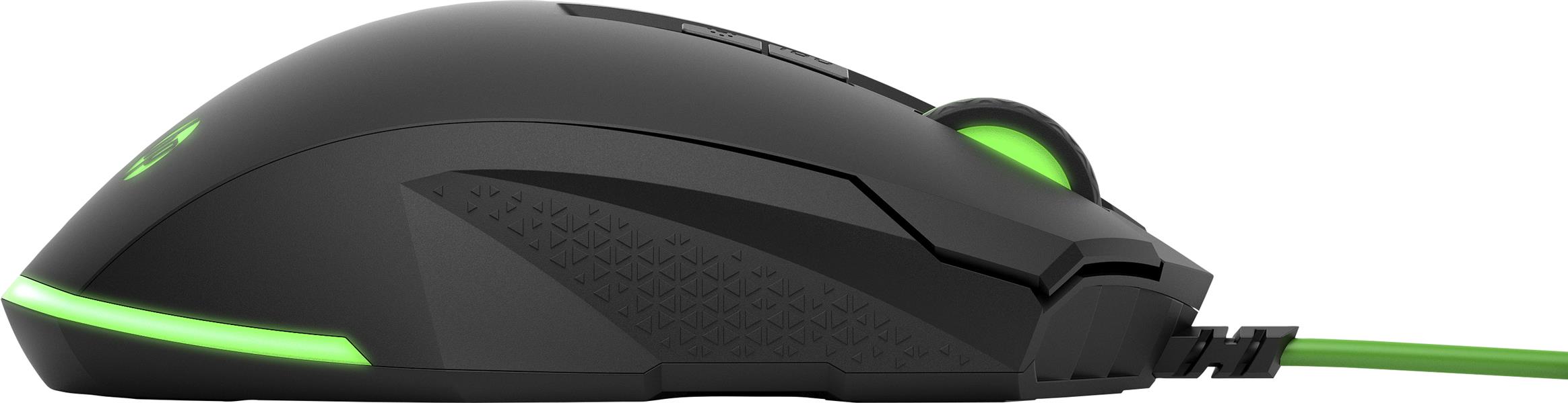 HP Pavilion Gaming 200 muis USB Type-A Optisch Rechtshandig