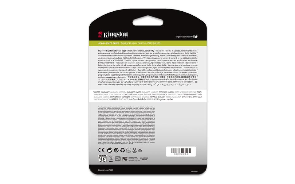 Kingston Technology DC500 2.5"" 960 GB SATA III 3D TLC