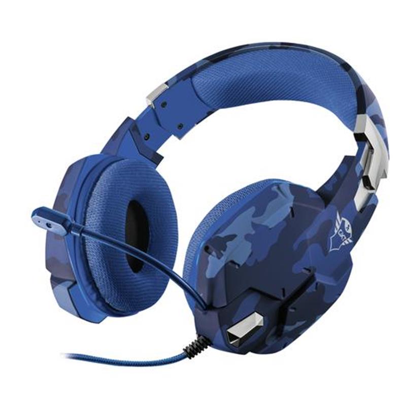 Trust GXT 322B Carus PS4 Gaming Headset - Blauw Camo