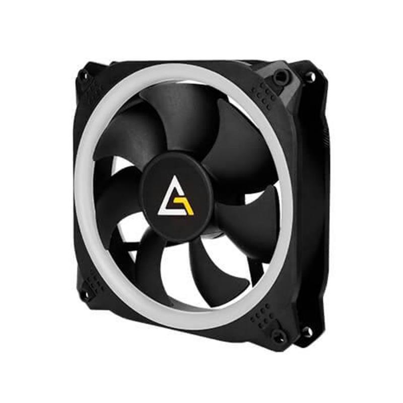 Antec Prizm 120 ARGB 3+2+C Computer behuizing Ventilator 12 cm Zwart, Wit/ RGB