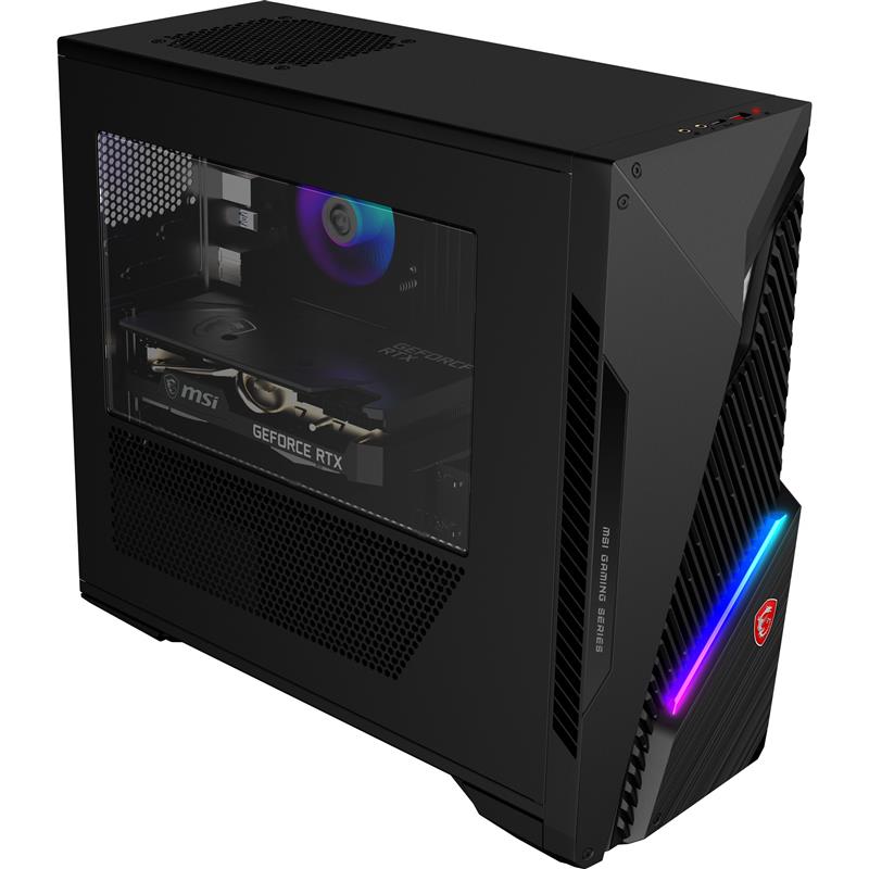 MSI MAG Infinite S3 14NUE7-1837EU Intel® Core™ i7 i7-14700F 16 GB DDR5-SDRAM 1 TB SSD NVIDIA GeForce RTX 4070 Desktop PC Zwart