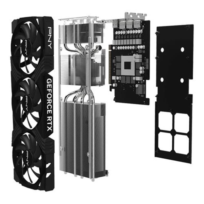 PNY 12GB RTX4070Ti VERTO Triple Fan Edition 3xDP/HDMI RTX4070Ti 12GB VERTO Triple Fan Edition DLSS3