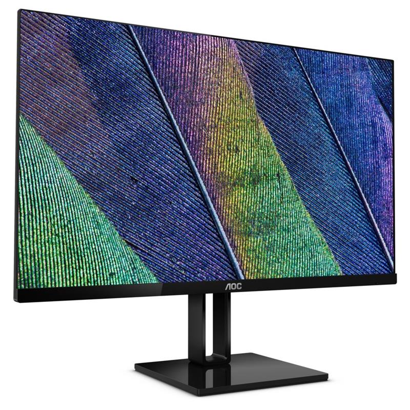 AOC V2 24V2Q computer monitor 60,5 cm (23.8"") 1920 x 1080 Pixels Full HD LED Zwart