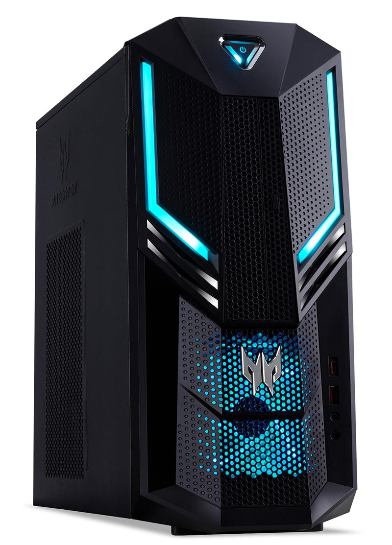Acer Predator 600 I72070-02 Intel® Core™ i7 i7-9700 16 GB DDR4-SDRAM 1,51 TB HDD+SSD NVIDIA® GeForce RTX™ 2070 Windows 10 Home Desktop PC Zwart