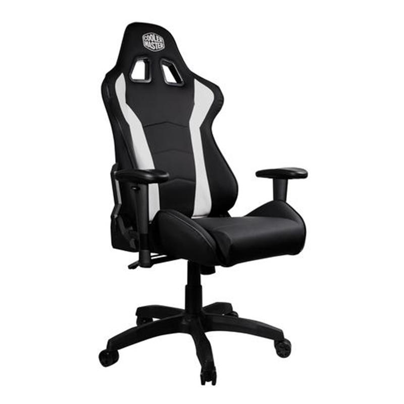 Cooler Master Caliber R1 Gaming Chair White Gas-lift 150 kg 1D arm-rest