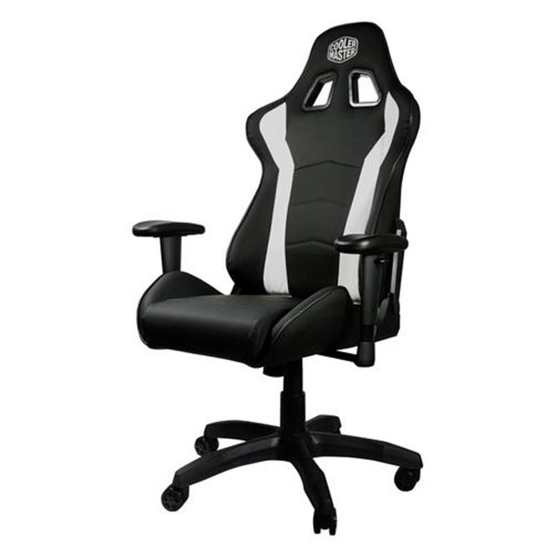 Cooler Master Caliber R1 Gaming Chair White Gas-lift 150 kg 1D arm-rest