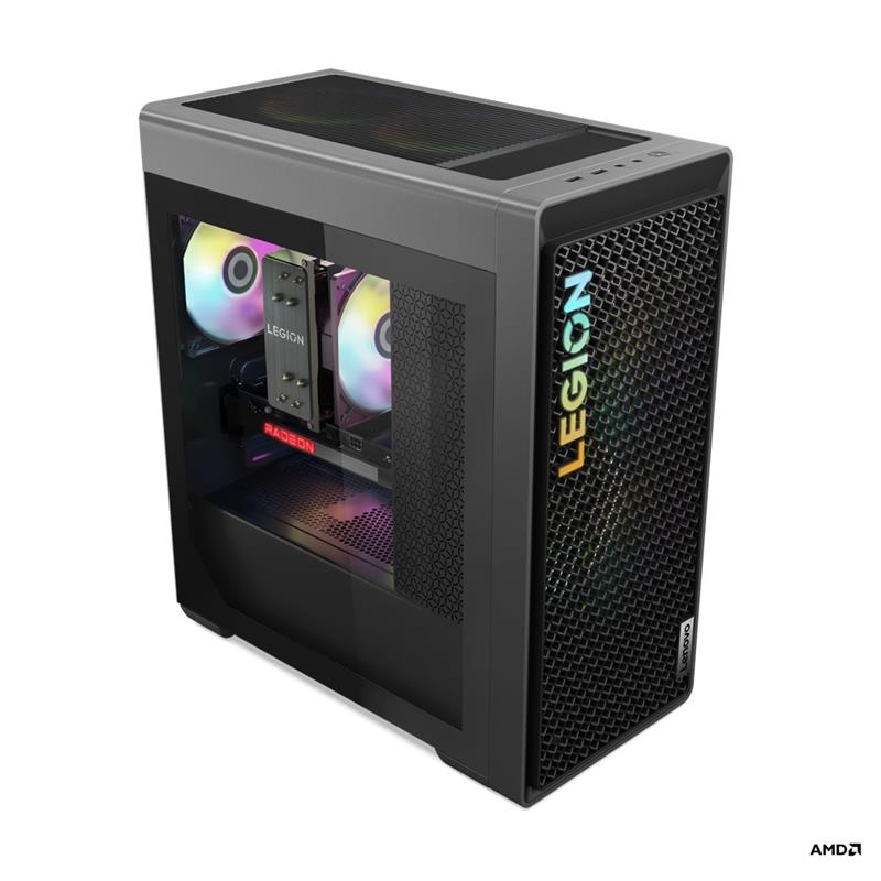 Lenovo Legion T5 Tower AMD Ryzen™ 7 7700 32 GB DDR5-SDRAM 1 TB SSD NVIDIA GeForce RTX 4070 Windows 11 Home PC Grijs