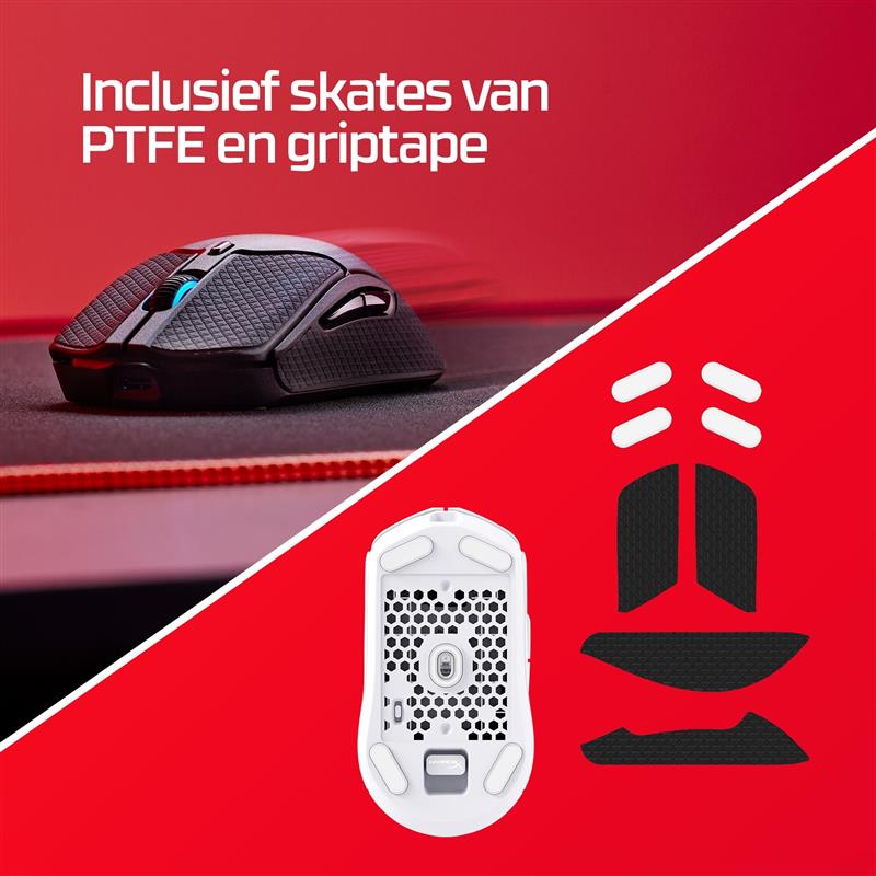 HyperX Pulsefire Haste 2 - draadloze gamingmuis (zwart)