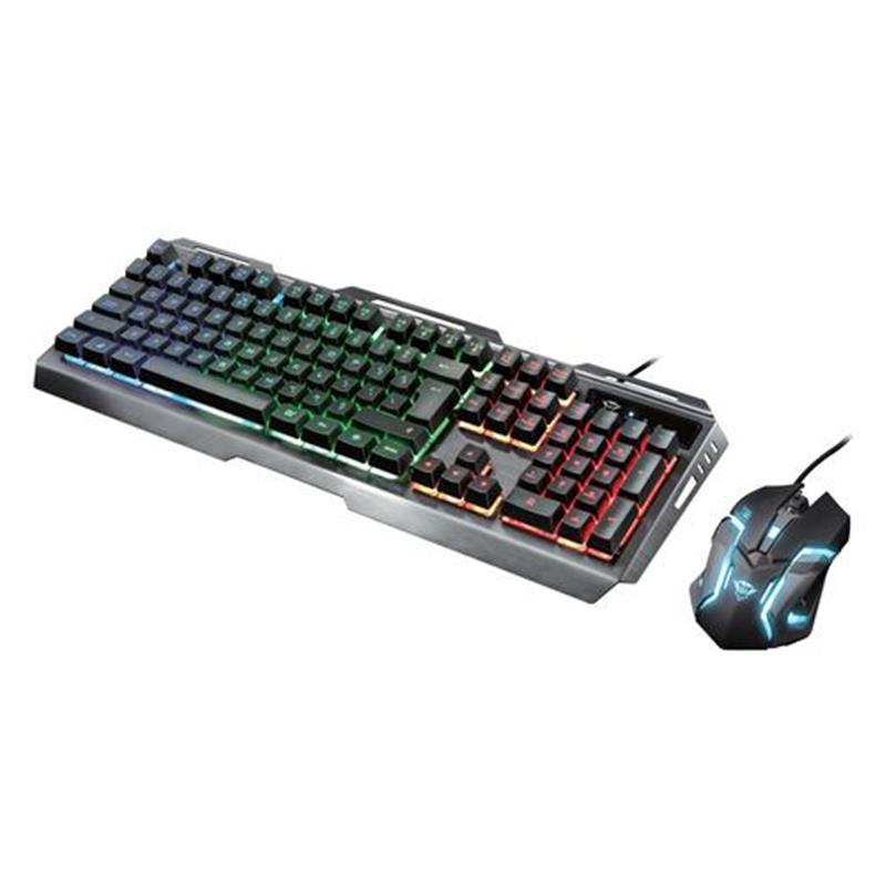 Trust GXT 845 Tural toetsenbord USB QWERTY Zwart