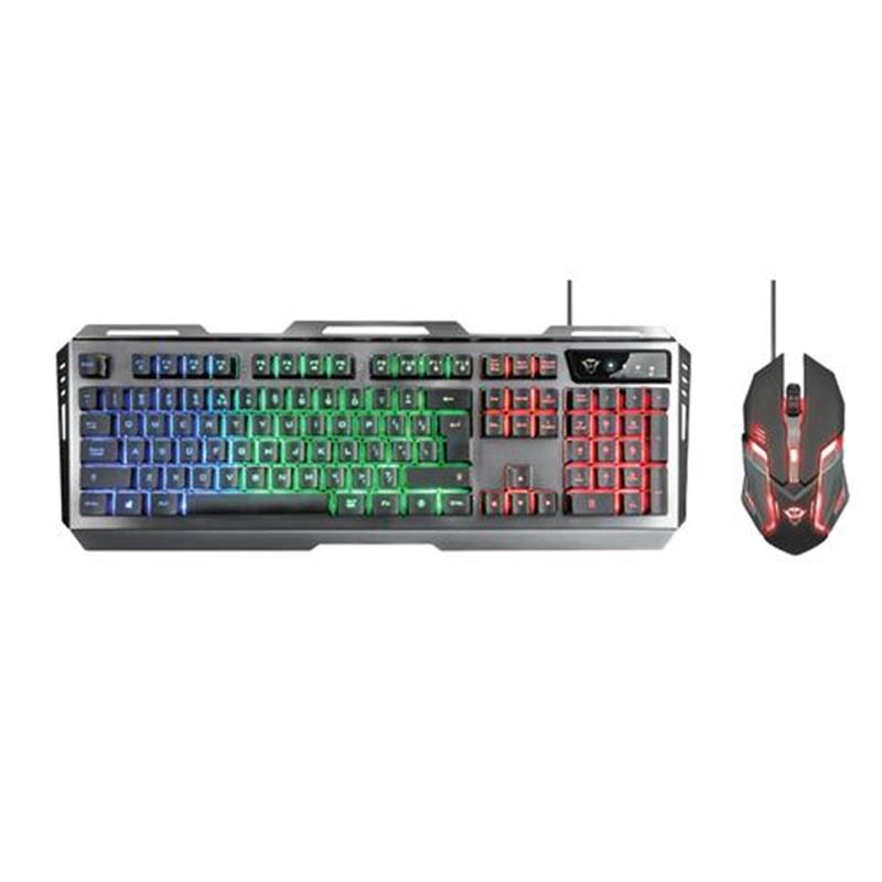 Trust GXT 845 Tural toetsenbord USB QWERTY Zwart