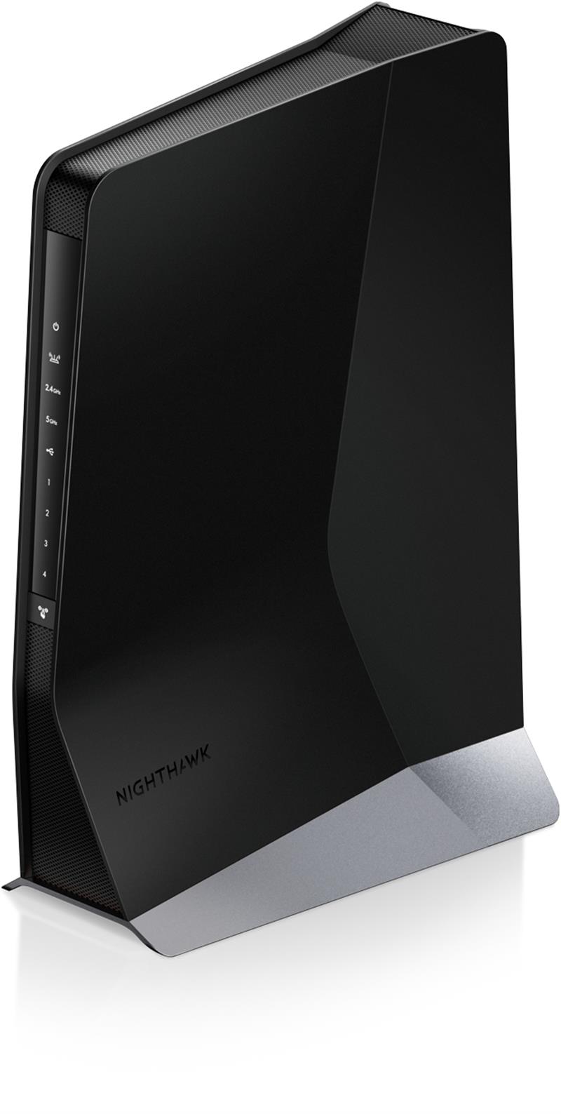 Netgear EAX80 draadloze router Gigabit Ethernet Zwart