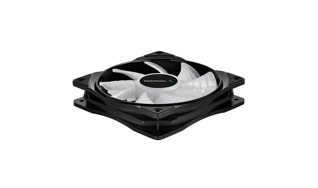 DeepCool RF120 Computer behuizing Ventilator 12 cm Zwart, Wit