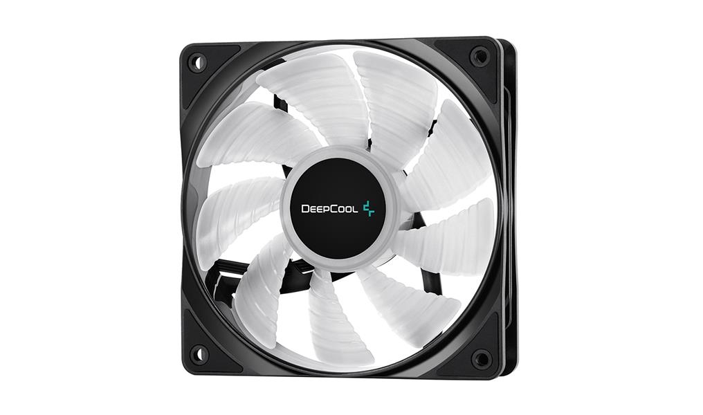 DeepCool RF120 Computer behuizing Ventilator 12 cm Zwart, Wit