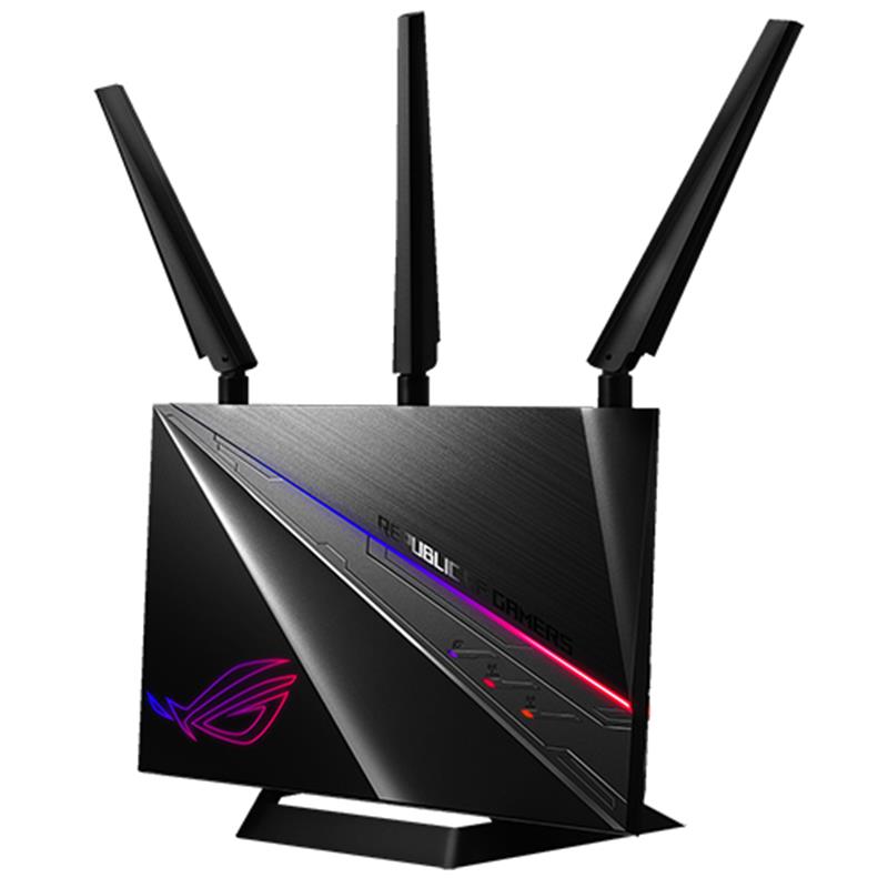 ASUS GT-AC2900 draadloze router Dual-band (2.4 GHz / 5 GHz) Gigabit Ethernet Zwart