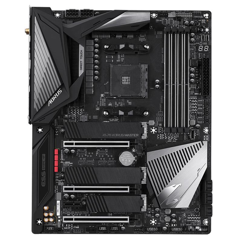 Gigabyte X570 AORUS MASTER (rev. 1.0) moederbord Socket AM4 ATX AMD X570