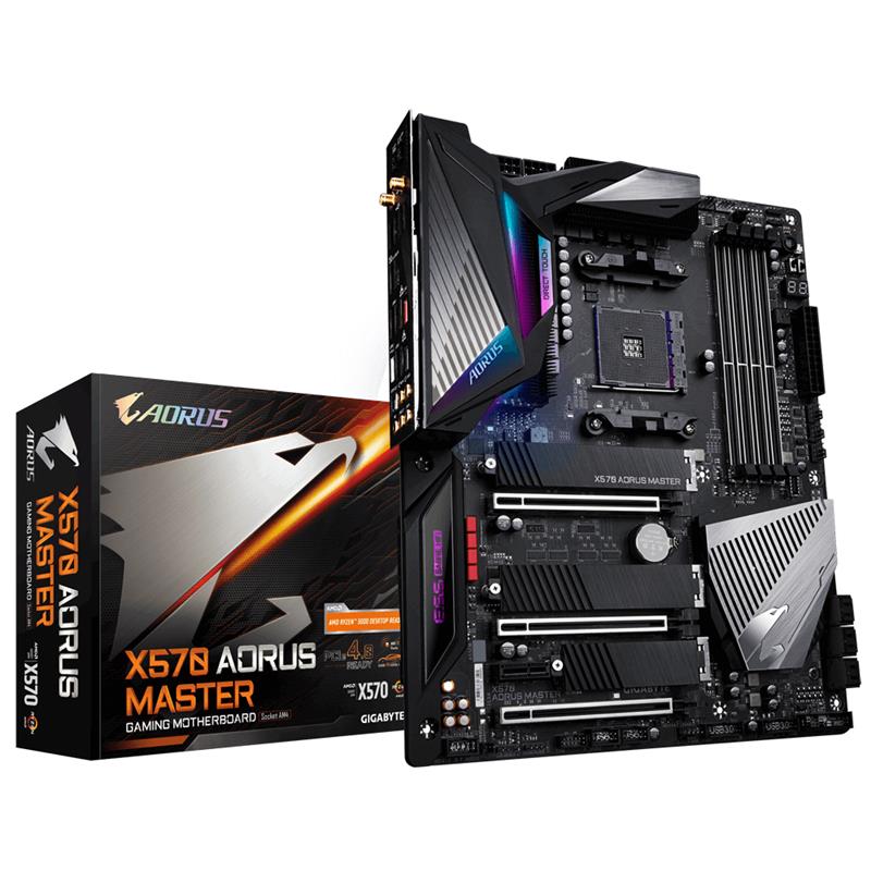 Gigabyte X570 AORUS MASTER (rev. 1.0) moederbord Socket AM4 ATX AMD X570