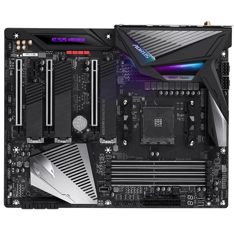Gigabyte X570 AORUS MASTER (rev. 1.0) moederbord Socket AM4 ATX AMD X570