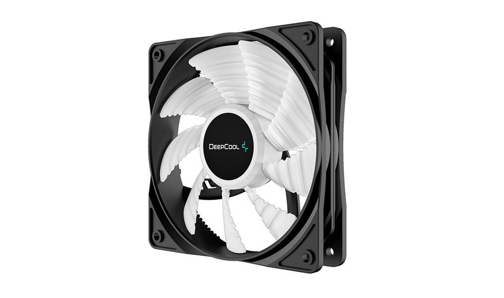 DeepCool RF120R Computer behuizing Ventilator 12 cm Zwart, Doorschijnend 1 stuk(s)