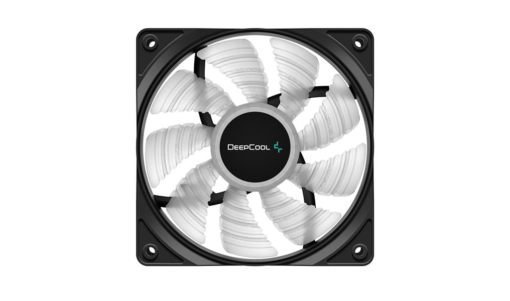 DeepCool RF120B Computer behuizing Ventilator 12 cm Zwart, Doorschijnend 1 stuk(s)