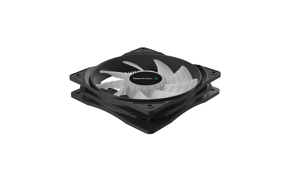 DeepCool RF120B Computer behuizing Ventilator 12 cm Zwart, Doorschijnend 1 stuk(s)