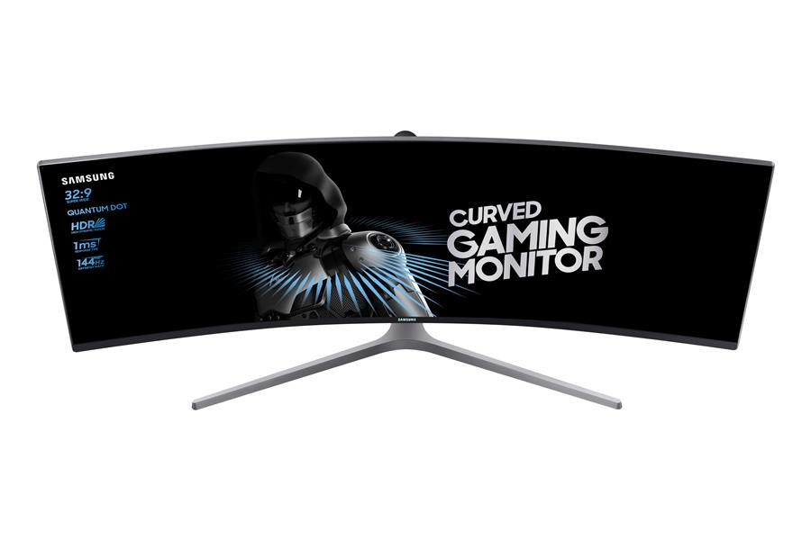 Samsung C49HG90DMU LED display 124,5 cm (49"") 3840 x 1080 Pixels QLED Gebogen Zwart