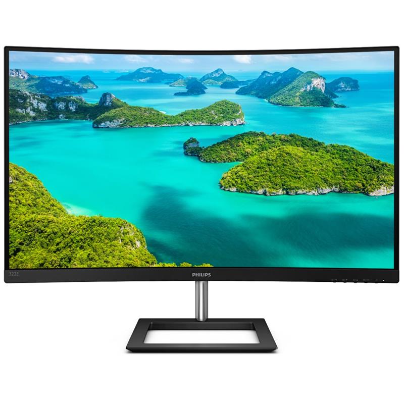 Philips E Line 322E1C/00 LED display 80 cm (31.5"") 1920 x 1080 Pixels Full HD LCD Zwart