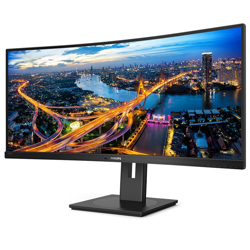 Philips B Line 346B1C/00 computer monitor 86,4 cm (34"") 3440 x 1440 Pixels WQHD LCD Zwart